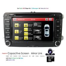 2 din Car DVD GPS radio stereo player for Old Volkswagen VW golf passat MK3 MK4 MK5 Touran polo seat skoda TRANSPORTER T4 T5 CAM 2024 - buy cheap