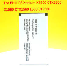 Nueva batería Original de 3100 mAh wi/ AB3100AWMT para Philips Xenium X1560 X5500 CTX5500 CTX1560 Teléfono + código de pista 2024 - compra barato