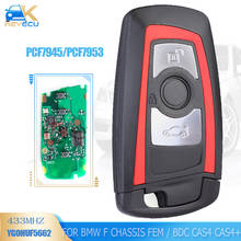 KEYECU Red FSK 315/434/868MHz PCF7953 Remote Key Fob 3 Button for BMW F Chassis FEM / BDC CAS4 CAS4+ FCCID: YGOHUF5767 2024 - buy cheap