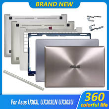 Funda trasera LCD Original para portátil ASUS, carcasa superior gris/dorada, sin contacto, para UX303L, UX303LA, UX303LN 2024 - compra barato