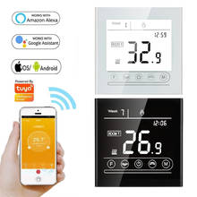 95~240V Alexa Google Home Smart Intelligent WiFi Thermostat Room Electric Water Gas Boiler Floor Heating Temperature Controller 2024 - buy cheap