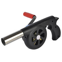 Outdoor BBQ Hand Crank Blower Barbecue Picnic Camping Fire Burning Gadgets Kitchen Cooking Fan Air Blowers 2024 - buy cheap