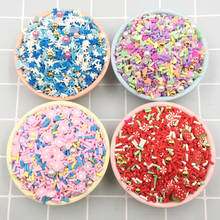 100g/lot Mixed Polymer Hot Clay Sprinkles Colorful for DIY Crafts Tiny Cute bonbon Candy klei Mud Particles:2-10mm 2024 - buy cheap