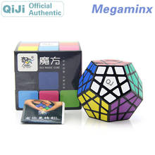 Qiji megaminxeds cubo mágico qj dodecahedron 3x3x3 profissional neo velocidade cubo quebra-cabeça brinquedos anti-stress para crianças 2024 - compre barato