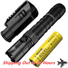 NITECORE NEW P12 Flashlight + NL2145 21700 Rechargeable Battery 1200LMs CREE XP-L HD V6 LED with Quick Holster EDC Free Shipping 2024 - buy cheap