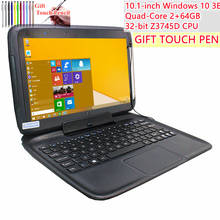 10.1inch 3E Windows 10 Tablet PC 2GB+64GB Quad-Core 1366*768 IPS Keyboard Docking With 8400MAH Battery Capacitive Stylus 2024 - buy cheap