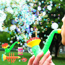 Забавная труба с несколькими отверстиями, устройство для создания пузырьков, игрушка для детей, для мальчиков и девочек, для помещений и улицы, для игр, случайный цвет 2024 - купить недорого