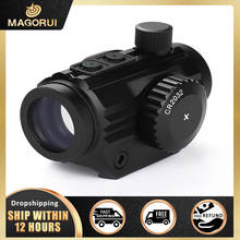 MAGORUI 1x22mm Tactical Holographic 5 MOA Dot Micro Red Green Dot Sight Scope Rail Mount 20mm 2024 - buy cheap