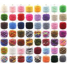 Knitted Scarfwool Knitting Colorful Wool Crochet 100g skeins Cotton velvet Chunky Chunky Yarn HandCraft BabySoft Colours 2024 - buy cheap