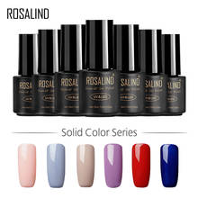 ROSALIND 7ML Nail Gel Gray Red Green Purple Soak-Off Gel Lacquer Semi Permanent UV LED Nail Art Extension Gel Nail Polish 2024 - buy cheap