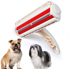 2 Way Pet Hair Remover Lint Roller Removes Hairs Cats Dogs Furniture Sofa Clothes Cleaner Animal Fur Brush Comb Sticky Device 2024 - buy cheap