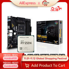 AMD Ryzen 7 5700X R7 5700X CPU + ASUS TUF GAMING B550M PLUS Motherboard Suit Socket AM4 All new but without cooler 2024 - buy cheap
