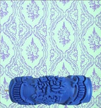 5" 3D Pattern Decor Patterned Roller Embossed Paint Rubber  Sleeve Wall Texture Stencil Brush Wallpaper Decoration art roller 2024 - buy cheap
