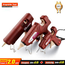LIJIAN Professional Hot Melt Gun Adjustable Temperature Mini Wireless Battery Copper Nozzle 7/11mm Glue Stick Hand DIY Tool 2024 - buy cheap