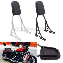 Motorcycle Passenger Backrest Sissy Bar For Harley Sportster XL Iron 883 1200 XL883C R XL1200R C XLH883 2004- 2014 2024 - buy cheap