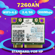 Dual Band Wireless-N 7260 7260HMW 7260AN half Mini PCI-e 300M+bluetooth4.0 Wireless wifi card D/PN:9VVTM for dell  laptop 2024 - buy cheap