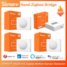 SONOFF SNZB-03 Zigbee Motion Sensor Detector Smart Home Remote Conrol Via ZBBridge Required Work With eWeLink Alexa Google Home 2024 - buy cheap