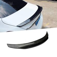 E classe de fibra carbono spoiler traseiro para mercedes benz w213 sedan e200 e220 e250 e300 2016 2017 2018 2019 estilo psm boot asas pato 2024 - compre barato