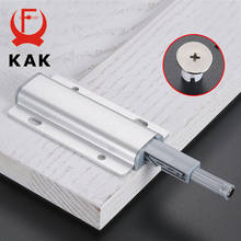 Kak-fixador de porta de armário, liga de alumínio, para abrir armário, trava magnética, invisível, para cozinha 2024 - compre barato
