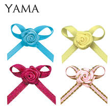 YAMA Ribbon Handmade Rose Flower Bow Wide 27mm±3mm High 22mm±3mm 200pcs/bag for Apparel Sewing Accessories 2024 - buy cheap