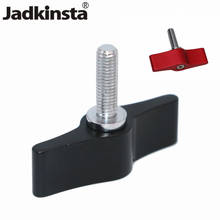 Jadkinsta 10 pces m5 parafuso adaptador 17mm de comprimento com alavanca ajustável parafuso adaptador para dji ronin-m cardan estabilizador 2024 - compre barato