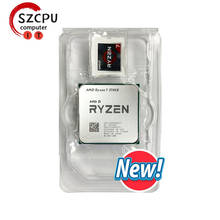 AMD Ryzen 7 3700X R7 3700X3,6 ГГц Восьмиядерный процессор Sinteen-Thread cpu 7NM L3 = 32 м 100-000000071 разъем AM4 новый, но без вентилятора 2024 - купить недорого