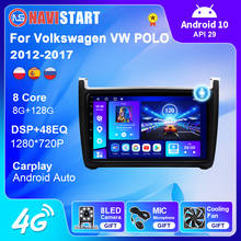 Oknavi-central multimídia automotiva dsp para volkswagen polo 2005-2011, 2 din, rádio, navegação gps, reprodutor de vídeo, android 2012, fm, 4g + wi-fi 2024 - compre barato