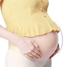 Силиконовые накладки ONEFENG на липучке из композитной ткани, поддельный силиконовый живот для беременных, телесного цвета, 2000-3000 г/шт. 2024 - купить недорого