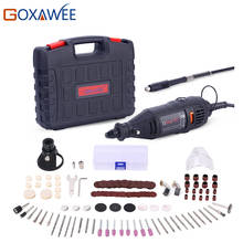 GOXAWEE 110V 220V Power Tools Electric Mini Drill with 0.3-3.2mm Universal Chuck & Shiled Rotary Tools For Dremel 3000 4000 2024 - buy cheap