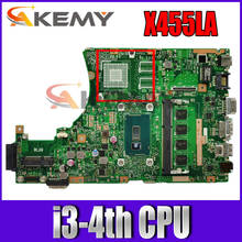X455LA i3-4th CPU 2GB RAM Mainboard For Asus X455L X455LJ X455LN X455LD A455L F455L K455L Laptop Motherboard LVDS Test 100% OK 2024 - buy cheap