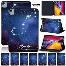 For Apple IPad Air 4 2020 10.9 Inch Dust-proof Tablet Case Constellation Series Leather Flip Protective Shell Cover + Stylus 2024 - buy cheap