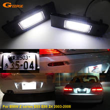 For BMW Z series E85 E86 Z4 2003-2008 Excellent Ultra bright Led License plate lamp light No OBC error car Accessories 2024 - buy cheap