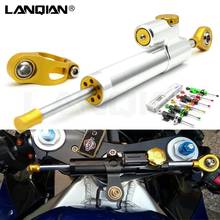 For Kawasaki NINJA 300 NINJA 250R ZX636R / ZX6RR NINJA 400R CNC Motorcycle Damper Steering Stabilizer Moto Linear Safety Control 2024 - buy cheap