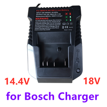 Atualizar 3A Li-ion Carregador de Bateria para Bosch 14.4V Carregador 18V Bateria BAT609G BAT618 BAT618G BAT609 AL1860CV AL1814CV AL1820CV 2024 - compre barato