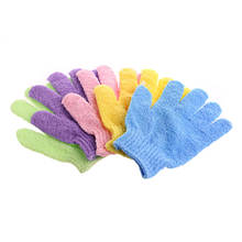 1Pc Bath Glove Exfoliating Wash Skin Spa Massage Shower Scrub Scrubber 2024 - buy cheap