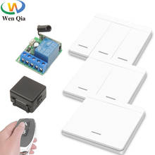 433MHz Wireless Remote Control Switch DC 12V 10A Relay Receiver Smart Wall Switch Universal Transmitter For AccessControl System 2024 - buy cheap