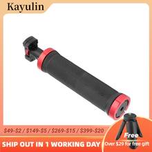 Empuñadura de goma Kayulin con soporte de tornillo de pulgar de 1/4 "-20 para accesorio de carcasa de camara DSLR 2024 - compra barato