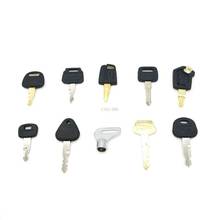 excavator accessories For CATERPILLAR CAT KOMATSU PC KOBELCO SK XCMG HYUNDAI VOLVO HITACHI LIUGONG CLG Full car key ignition key 2024 - buy cheap