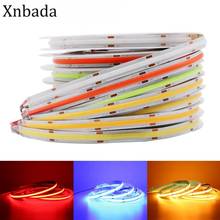 COB LED Strip Light High Density Flex LED Tape Light Dimmable FOB Linear Ribbon DC12V/24V Red Green Blue 3000K 4000K 6000K 2024 - buy cheap