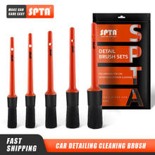 (Bulk Sale)2-15Sets SPTA Sharpening Wire Car Detailing Brush Car Cleaning Detailing Set Dashboard Air Outlet Cleaning Brush 2024 - buy cheap