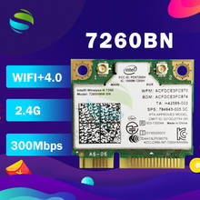 Wireless-N7260 7260HMWBN 7260BN 7260HMW Half Mini PCI-e 300M+BT4.0 Wireless Card SPS:717384-001 for HP Pavillion ENVY 14 15 17 2024 - buy cheap