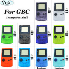 YuXi Clear Full Housing Shell Case Cover Replacement For GBC for Gameboy Color Console 2024 - buy cheap