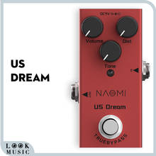 NEP-04 US Dream-Pedal de distorsión, Pedal de efectos de guitarra, corriente continua, 9V, True Bypass, nuevo 2024 - compra barato