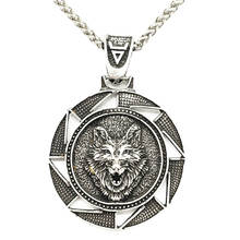 Nostalgia Slavic Veles Kolovrat Pendant Viking Wolf Amulet Talisman Jewelry Necklace 2024 - buy cheap
