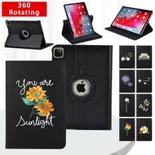 For Apple Ipad Air 3 10.5" 2019/Air 4 10.9"/Air 1/Air 2 9.7" 360 Degrees Rotating Case Daisy Theme Tablet Stand Cover Flip Shell 2024 - buy cheap