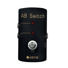 JOYO JF-30 переключатель AB выбор педали электрогитары педаль эффекты истинный Обход для педали овердрайв искажения реверберации педали 2024 - купить недорого