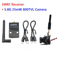 5.8GFPV video transmitter 800TVL HD Micro CMOS Camera and EWRF Receiver UVC Video Downlink OTG VR Android Phone for Racing Drone 2024 - compre barato