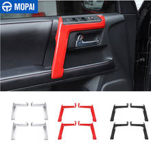 MOPAI Car Interior Door Handle Decoration Cover Stickers for Toyota 4Runner 2010+ Car Accessories 2024 - buy cheap