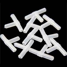 10Pcs Plastic Aquarium Air Tee Joints T 3 Ways Joints T-junction Fish Tank Air Pump Line Tubing Pipeline Connectors Dia.3/16 2024 - buy cheap