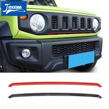 JIDIXIAN Car Front Grille Decoration Strip Trim Cover Stickers for Suzuki Jimny 2019 2020 2021 Exterior Accessories 2024 - buy cheap